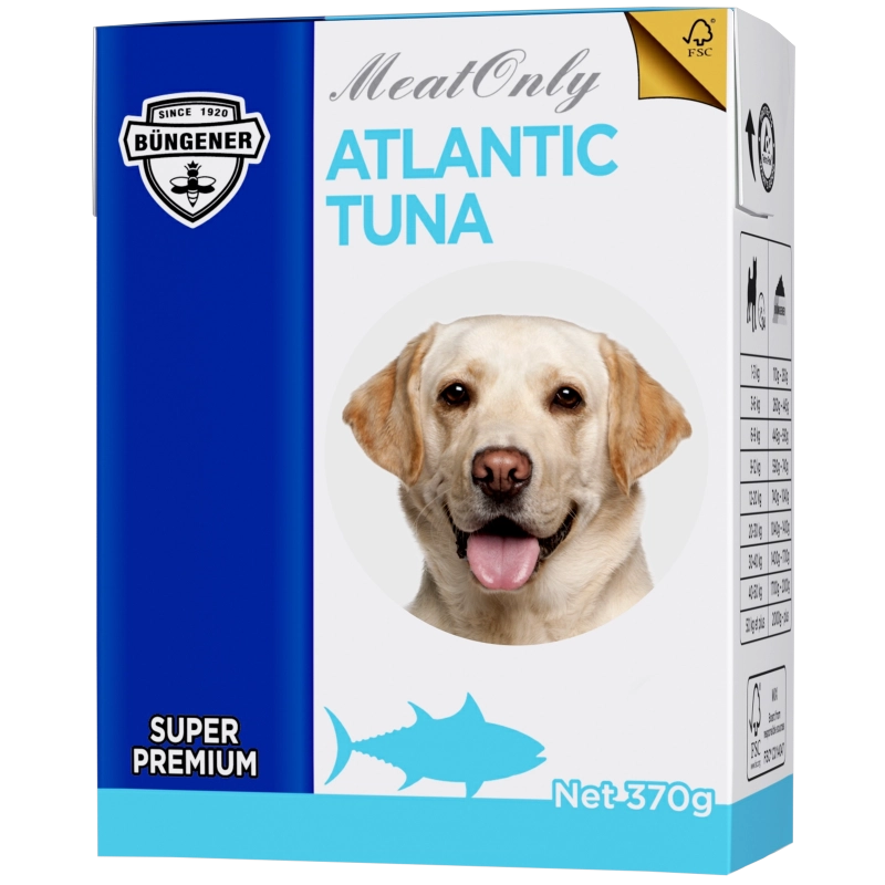 Valeur nutritionnelle des aliments humides pour chiens au thon naturel