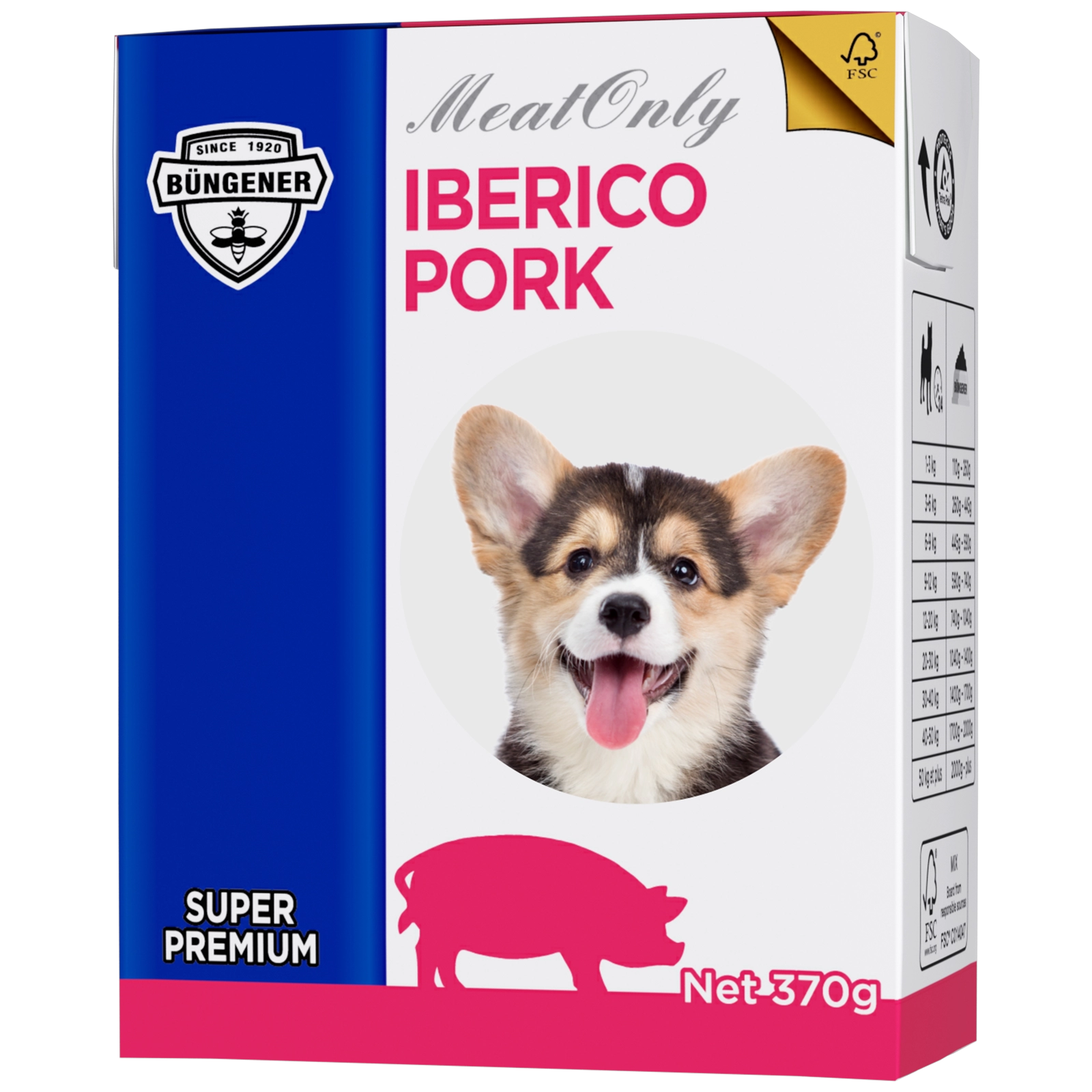 Bienfaits pour la santé de la nourriture humide pour chiens au porc ibérique